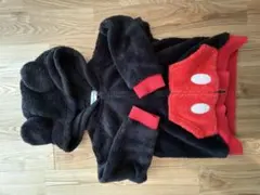 ミッキーマウス、もこもこパーカー、フリースジャケット