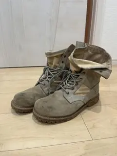 00s Hawkins スウェードブーツ コンバット風
