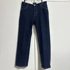 EEL イール 濃紺 インディゴ テーパード デニム パンツ ジーンズ 