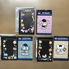 侍ジャパン×サンリオ　タイトーくじ　G賞クリアカードセット　3種