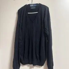 Polo by Ralph Lauren ブラックニットセーター Lサイズ