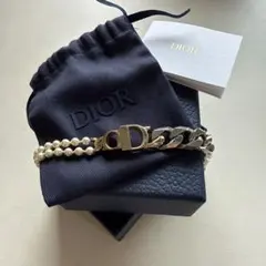 美品】Dior x Sacai ネックレス チェーンリンク パール CD - メルカリ