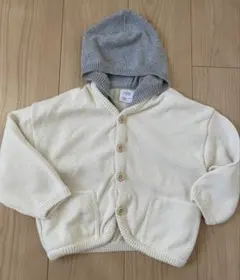 ザラ　フード付きカーディガン　104cm