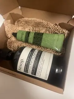 【未使用】イソップ　ゼラニウムボディクレンザー＆ゼラニウムボディバーム　箱袋付き