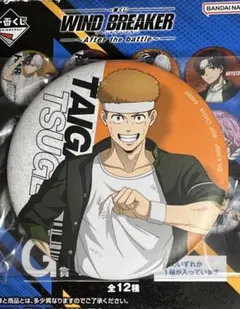 WIND BREAKER 一番くじ　柘浦大河缶バッジ