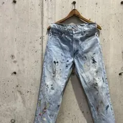 90s USA製Levi's 510 グランジ 襤褸 ボロ 96年製 リーバイス