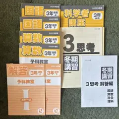 2026年最新】日能研 3年 テキストの人気アイテム - メルカリ