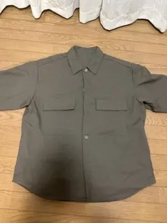 み*ん様 GU グレー～茶 長袖シャツ