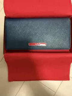 agnes b. Voyage ネイビー 長財布のサムネイル