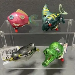 Z Wind Ups 泳ぐタイプ ゼンマイ式おもちゃ 4個セット