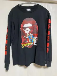 A BATHING APE×DC COMICS ロングスリーブTシャツ