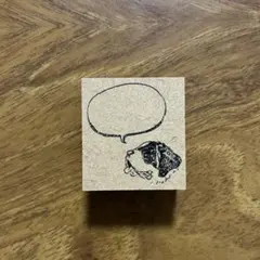 ★いのうえ彩　新作　スタンプ　いぬのひとこと　個展