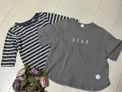 Tシャツセット　2 点セット110cmのサムネイル