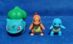 ポケモン　スケールワールド　フシギダネ　ヒトカゲ　ゼニガメ　御三家　初代のサムネイル
