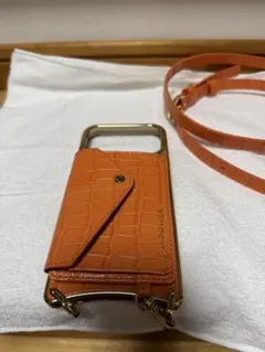 BANDOLIER iPhoneケース クロコ型押し オレンジのサムネイル