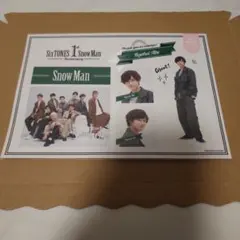 SnowMan 阿部亮平 1st Anniversary ステッカーセット