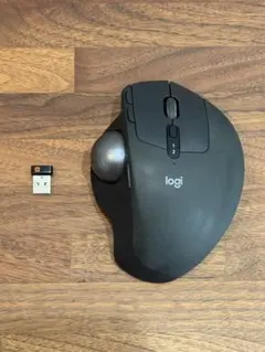 Logicool MX ERGO トラックボール 本体 傾斜台付き - メルカリ