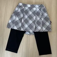 princeスコート風キュロット&FILA膝下丈レギンスセット Sサイズ