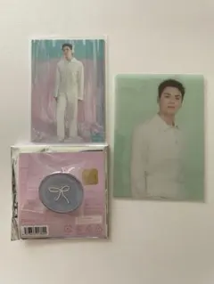 SEVENTEEN バーノン ピンバッジ ピンズ ミニクリアファイル トレカ