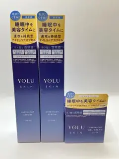 YOLU SKIN 美容液 クリーム 4点セット - メルカリ