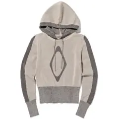 【MSCHF】RHOMBUS KNITTED HOODIE パーカー　Tシャツ MSCHF Rhombus Knitted Hoodie - Rose Brown | International Store