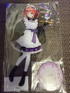 五等分の花嫁　プリンセスカフェ　和風メイド　アクリルスタンド　二乃のサムネイル