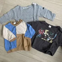 futa futa H&M ミッキーマウス トレーナー 3点セット 80