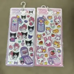 平成はっぴーフォン　ステッカー2枚セット