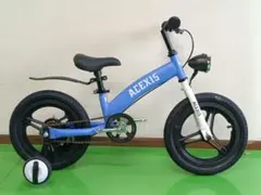 値下げ中!新品未使用 3in1 子供自転車 キックバイク 14インチ BLUE色