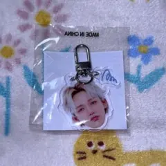 TREASURE 喜怒哀楽 顔アクキー ヒョンソク（哀）