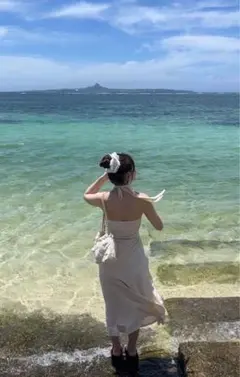 SHEIN 白ワンピース23703496