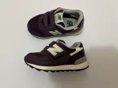 ニューバランス　ベビー　キッズ　スニーカー　313 紫　13.5cm