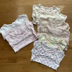 8枚　セット　長袖肌着　100cm 起毛なし