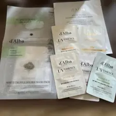 d'Alba ホワイトトリュフマスク 色々試供品セット 7セット