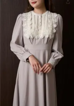 ワンピース Le Grand Midi Dress rose beige / M Le Grand Midi Dress