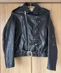 70s Schott 牛タグ usa製 ワンスター ライダースジャケット
