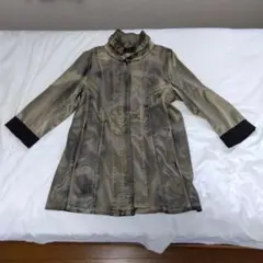 オリーブグリーン ロングコート