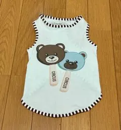 サーカスサーカス タンクトップ くま柄 ライトブルーのサムネイル