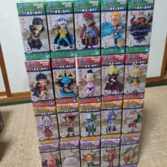ワンピース ワールドコレクタブルフィギュア ワノ国 鬼ヶ島編　まとめ売り　1〜4のサムネイル