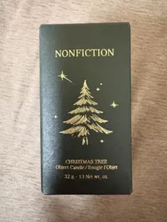 NONFICTION CHRISTMAS TREE キャンドル ノベルティー