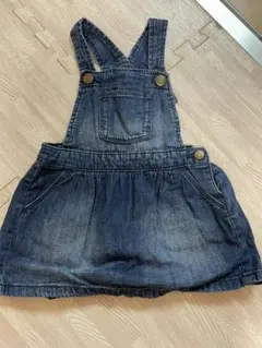 babyGAP デニムジャンパースカート