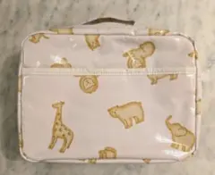 ⭐︎ジェラートピケ　クッキーアニマル柄おむつポーチ