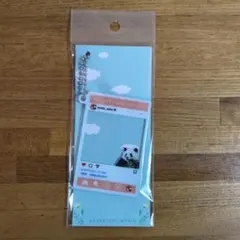 アドベンチャーワールド パンダ 彩浜 SNS風アクリルキーホルダー 新品未開封