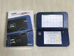 New ニンテンドー3DS LL メタリックブルー 箱付き
