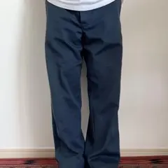 USA企画 Dickies 874 ワークパンツ ネイビー センタープレス 36