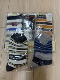 新品未開封MIKI HOUSE キッズ靴下 19-21cm 5足セット