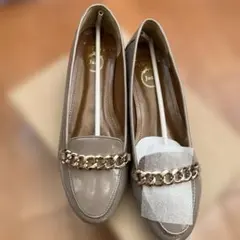 新品未使用　Juze×HARUTA チェーン装飾 ローファー