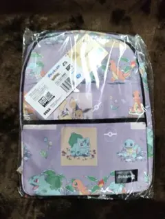 【パープル】ポケットモンスター プラチナムザッカリュック カントー地方ポケモン