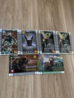 ムシキング カードまとめ売り 6枚セット 傷あり