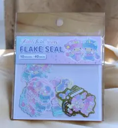 サンリオ リトルツインスターズ フレークシール オーロラ キキララ シール 玩具